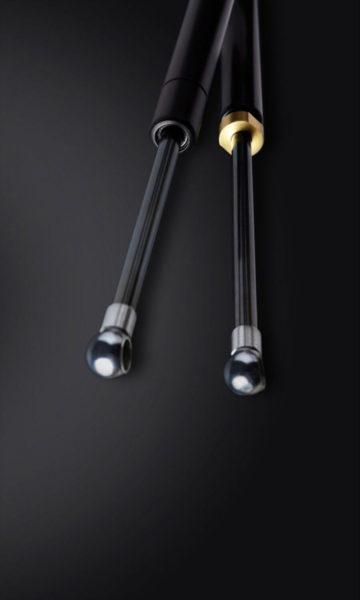 Friction Locking Compression Gas Struts (External & Internal) – Stop and Stay / Stop and Stay+ - Vertical